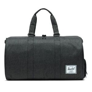NWT Herschel Supply Co. Novel 43L Duffle Bag in Black Crosshatch